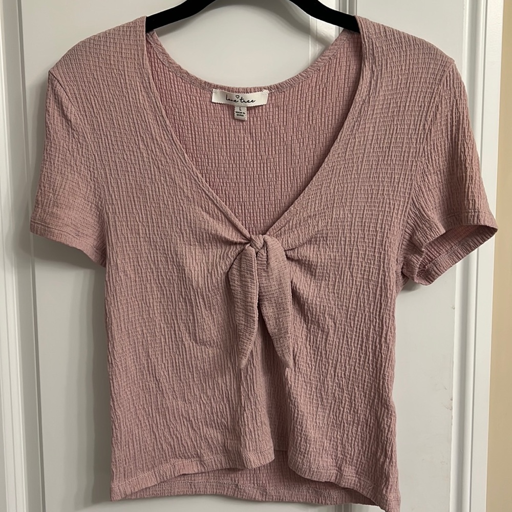 Love Tree women’s pink top, size large